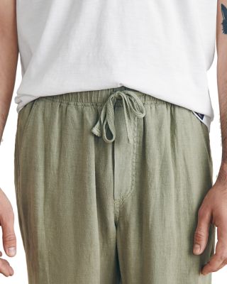 Linen Drawstring Pants