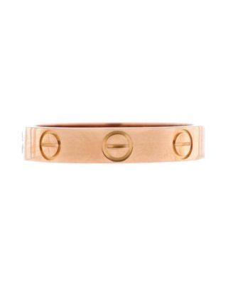 Pre-Owned Cartier - Love Wedding Band Ring 18K Rose Gold