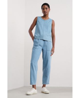 Women's Sholl Pant in Light Blue Wash