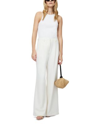 Azra Twill Pleated Pants