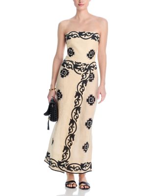 Linen Ancient Maxi Dress