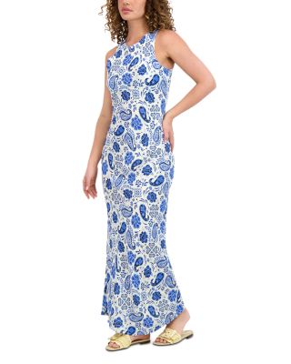 Georgette Column Dress