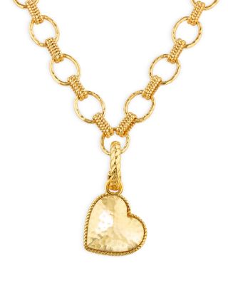 Love Heart Pendant in 18K Gold Plated