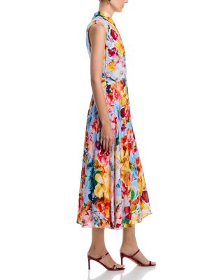 The Raquel Silk-Blend Dress