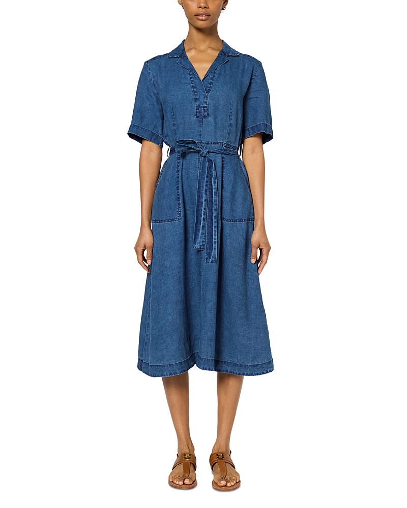 GERARD DAREL PAHOLA LINEN SHIRTDRESS