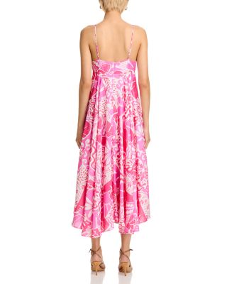 V Neck Midi Dress - Exclusive