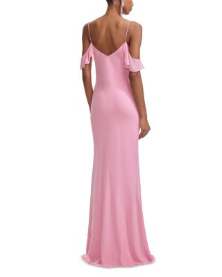 Georgette Floral Maxi Dress