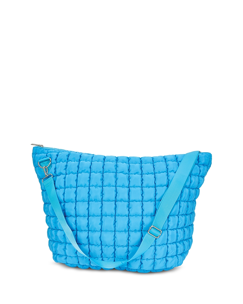 Iscream Quilted Puffy Weekender Bag In Multi