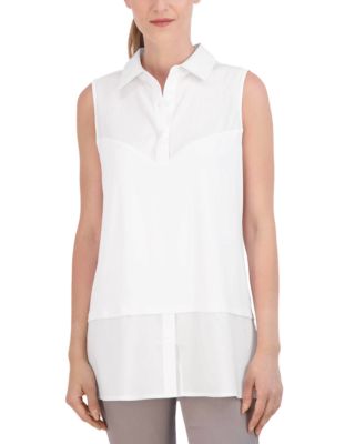 Sasha Mixed Media Top