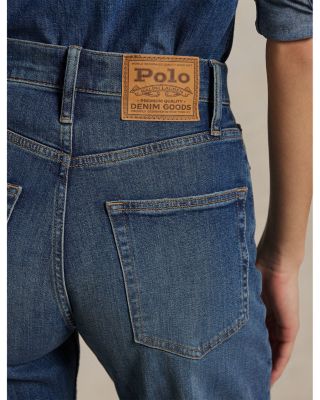 High Rise Straight Jeans