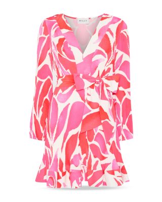 Liv Dream Rose Pleated Dress