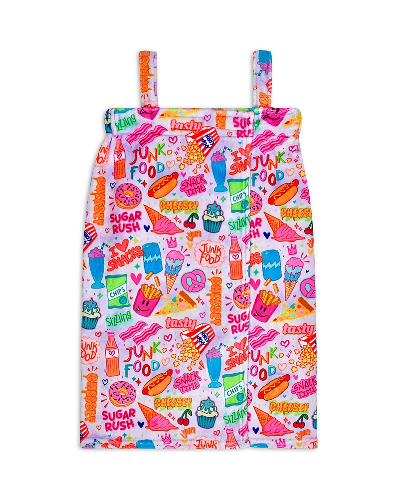 Iscream Girls' Corey Paige Junk Food Spa Wrap - Little Kid, Big Kid