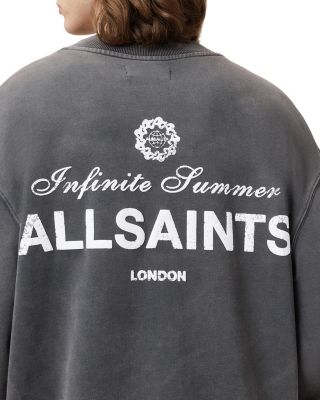 Soleil Crewneck Logo Graphic Sweatshirt