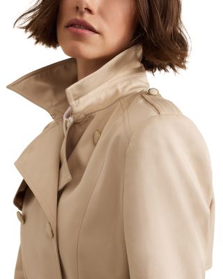 Cheryl Fitted Trench Button Up Jacket