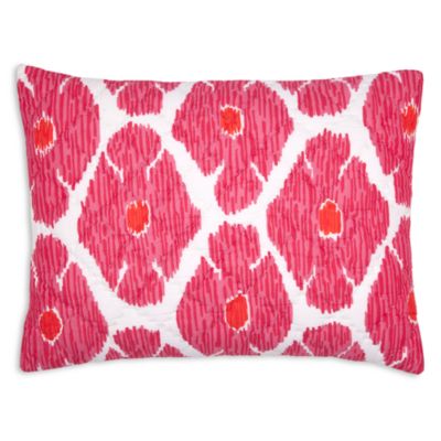 John Robshaw - Poppy Azalea Ikat Standard Sham