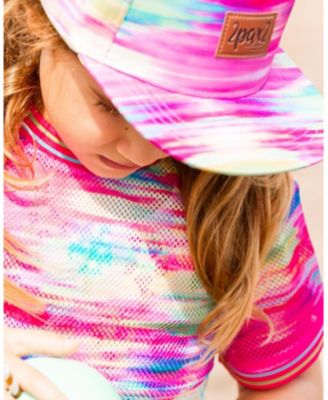 Girls' Short Sleeve Mesh Beach Dress - Big Kid