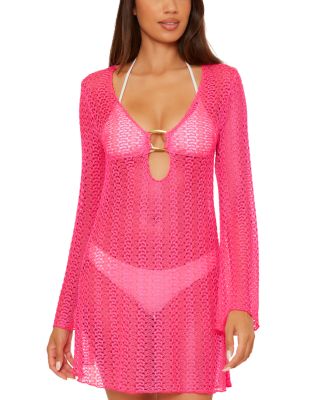 Lace Tunic Swim Cover-Up