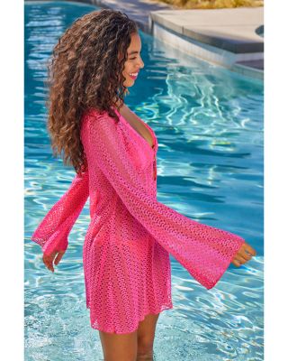 Lace Tunic Swim Cover-Up