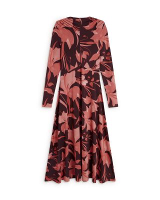 Starlah Jersey Printed Midi Dress 