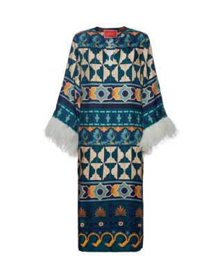 Placee The Kaftan with Feathers