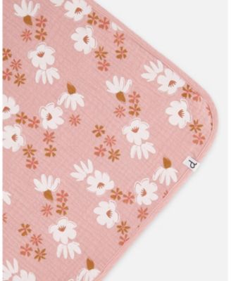 Girls' Printed Muslin Blanket - Baby