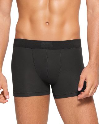 Obsidian SKIMS Stretch Cotton 3" Boxer Briefs, 3-Pack