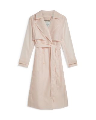 Aplysia Organza Trench Coat