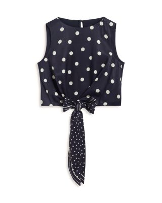 Veiraa Knot Detail Sleeveless Top  