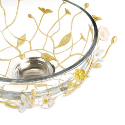 Wildflowers Large Glass Bowl