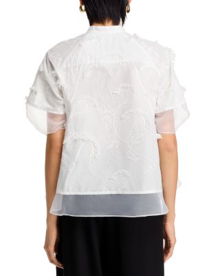 Chiffon Tie Neck Top