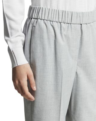 Elastic Waistband Pants