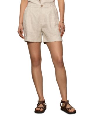 Caravan Linen Cuffed Shorts