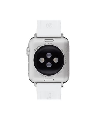 Apple Watch&reg; White Silicone Strap, 38/40/41mm & 42mm