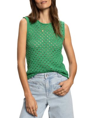Sanctuary - Open Stitch Shell Palm Sweater
