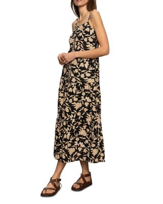 Tiered Floral Maxi Dress