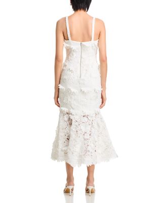 Marico Lace Midi Dress