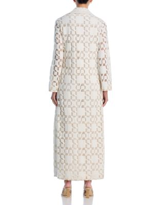 Wiliama Lace Up Maxi Dress Cover Up