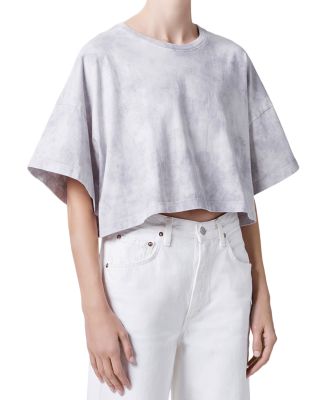 Arli Oversized Cropped Tee