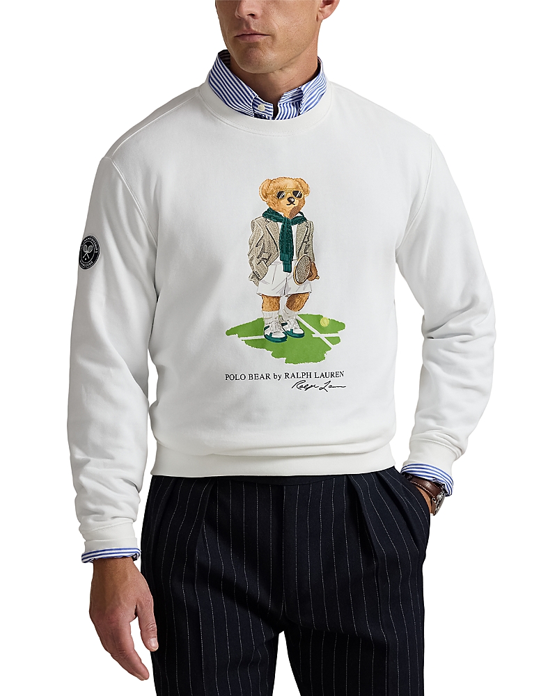 Polo Ralph Lauren X Wimbledon Cotton Polo Bear Sweatshirt