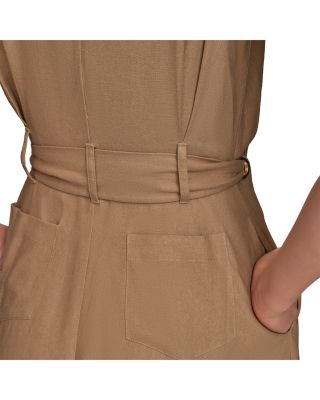 Tie Waist Shirtdress