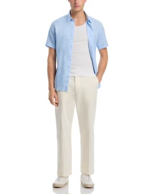 Stretch Linen Roan Slim Fit Shirt