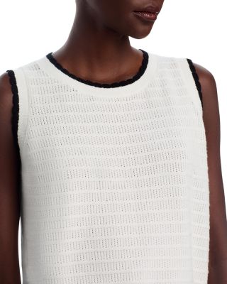 Sleeveless Tip Sweater Top