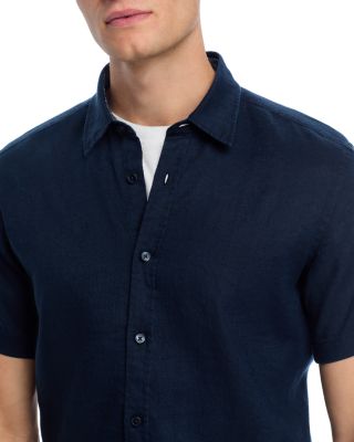 Stretch Linen Roan Slim Fit Shirt