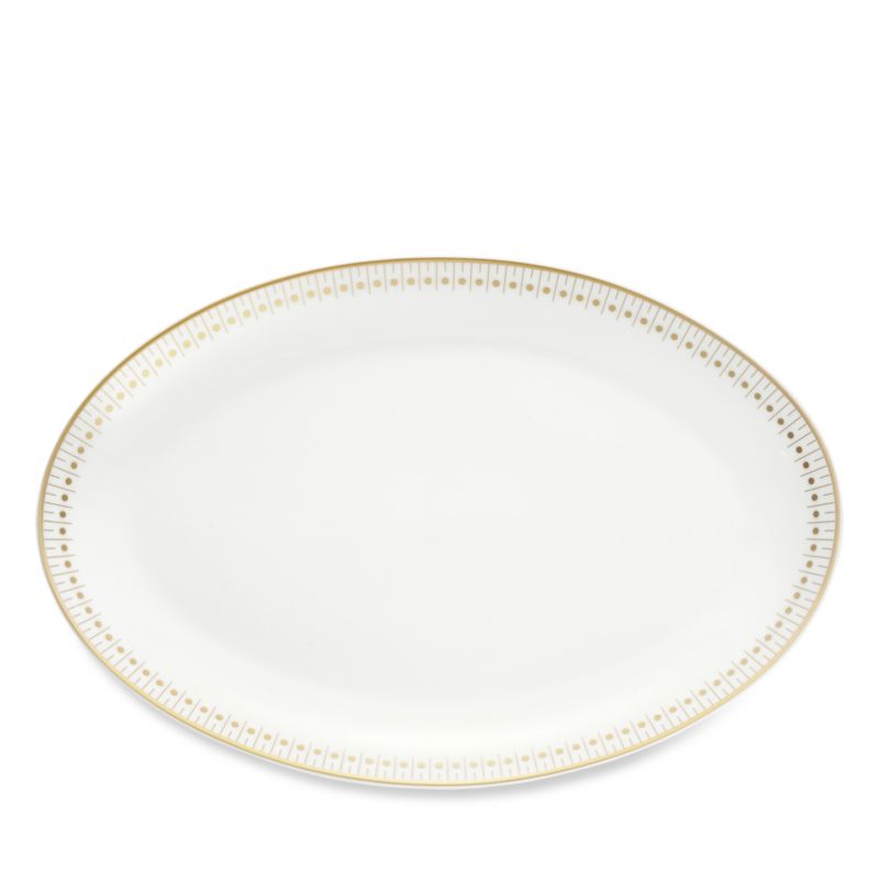 Christofle Malmaison Impériale Gold Oval Platter