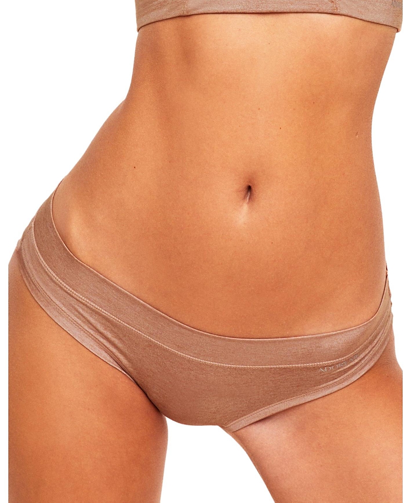 Shop Adore Me Women's Analize Bikini Panty Pack In Medium Beige