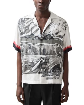 REISS - Comic Graphic Camp Shirt