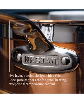 CopperBond&reg; 2-Quart Induction Copper Saucepan with Lid