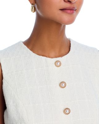 Tweed Mini Sheath Dress - Exclusive
