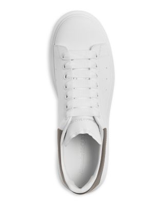 Alexander Men's Oversized Leather Heel Detail Sneakers