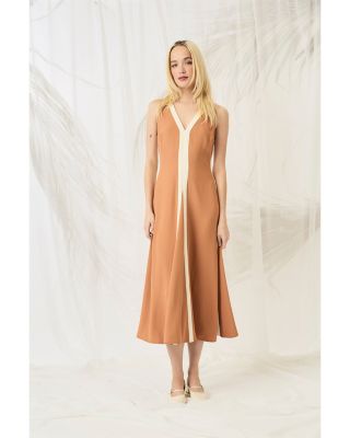 Color Blocked Knit Dress